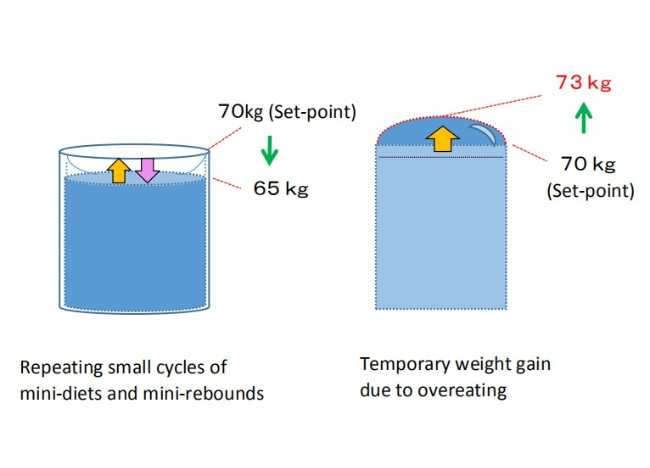 The set-point weight has not changed